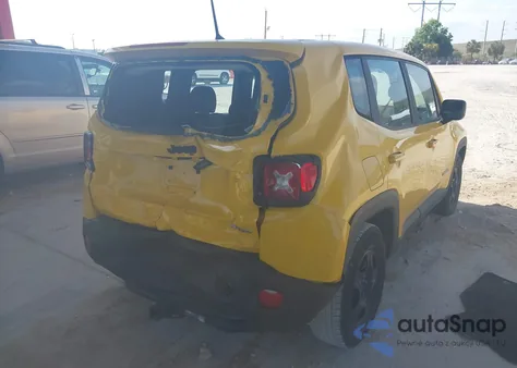 2017 Jeep Renegade Sport Fwd z USA, uszkodzony, nr VIN ZACCJAAB8HPE52736